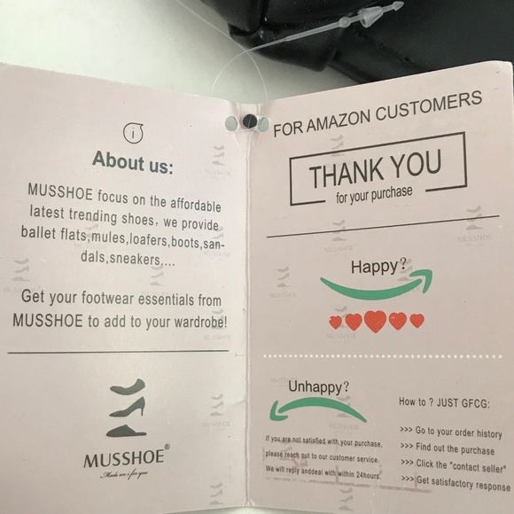 MUSSHOE Slip On Slide Sandals Black Flats Women’s Size 7 NWT - Picture 12 of 16